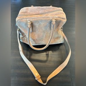 Banana Republic Suede Tan Bag